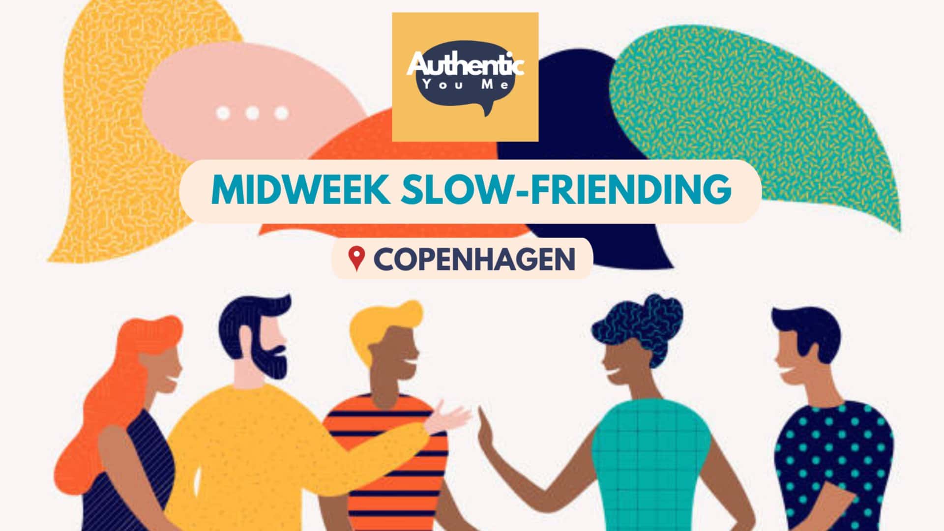Authentic You Me Slow Friending | Meet new people | No Small Talk [30+yo]