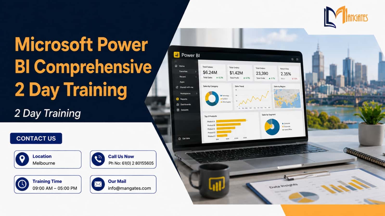 Microsoft Power BI Comprehensive – 2 Day Training Melbourne