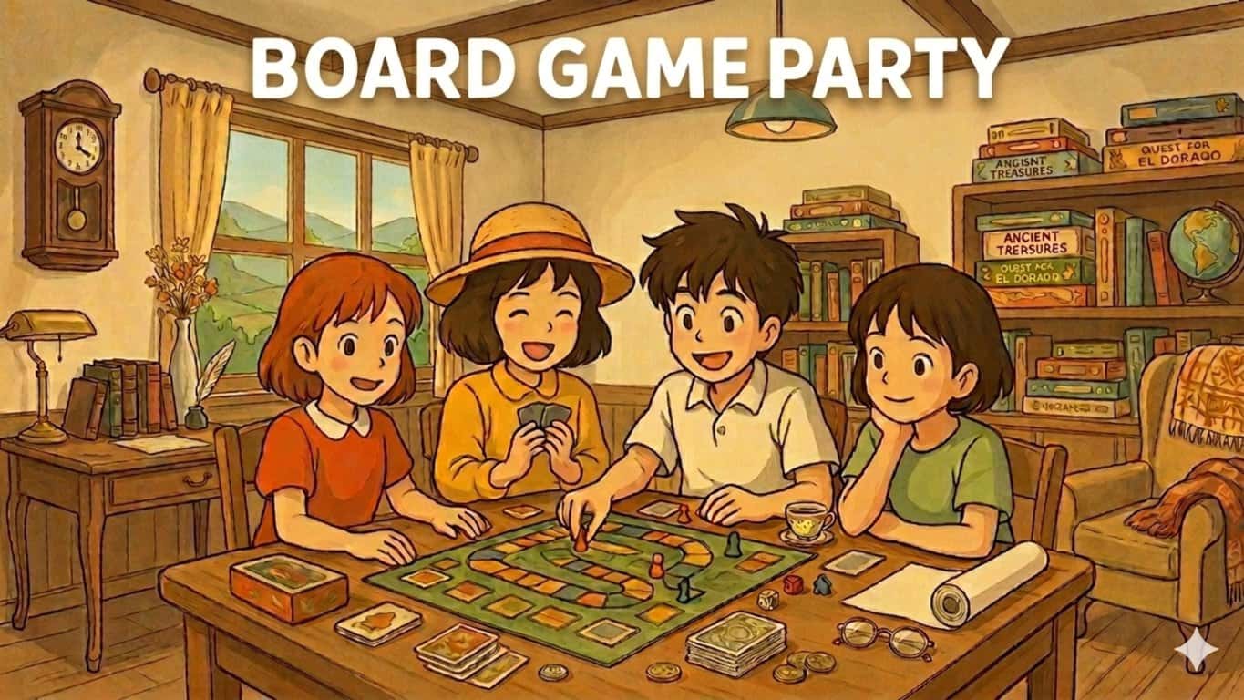 *FREE*/4H 🎲🌎🥂 Holiday Board Game Party = 祝日ボードゲームパーティ