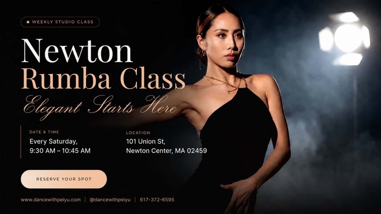 Newton Rumba Beginner Class for Adult