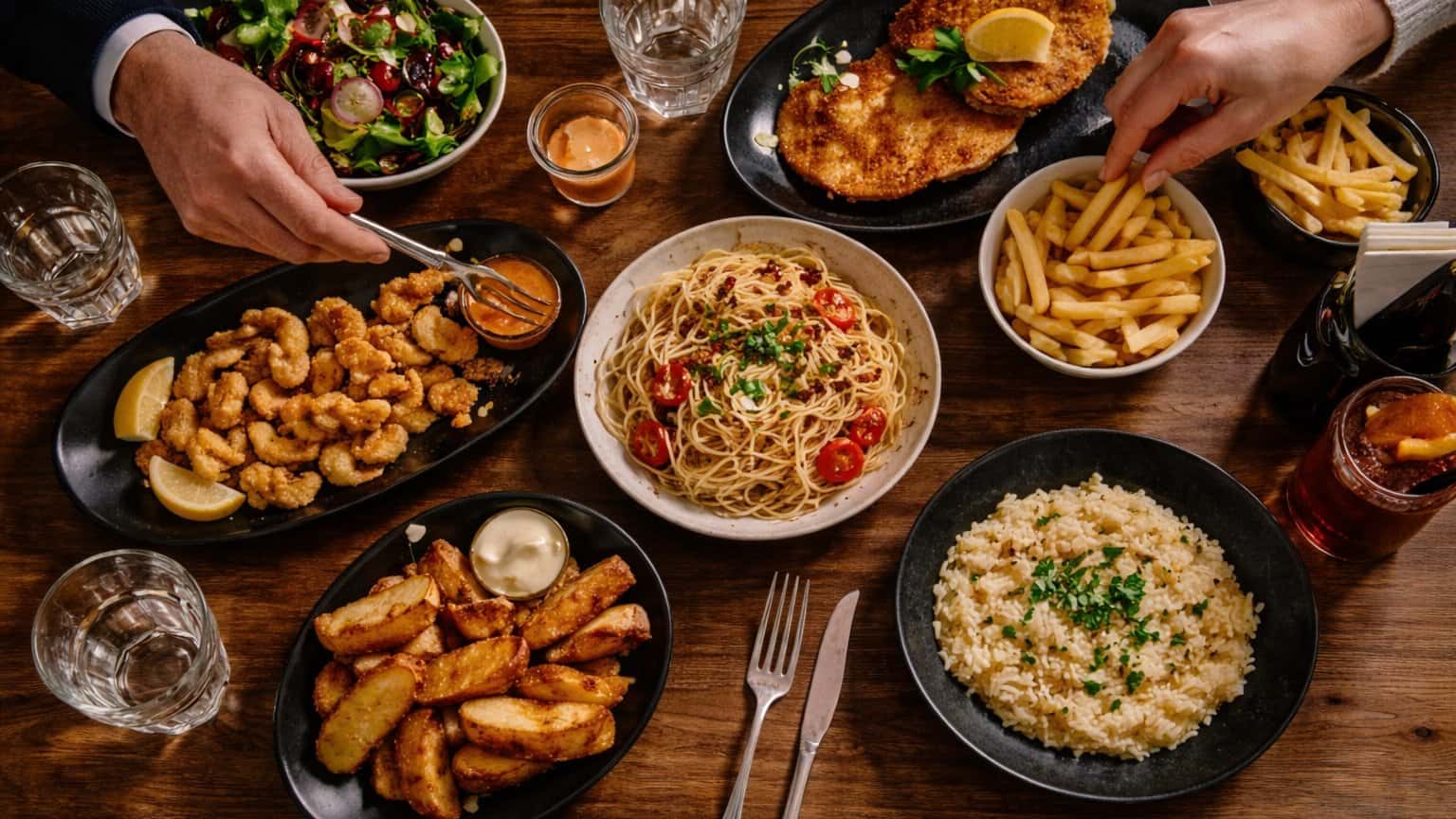 Friday Dinner in city center. Relax, eat and have fun.