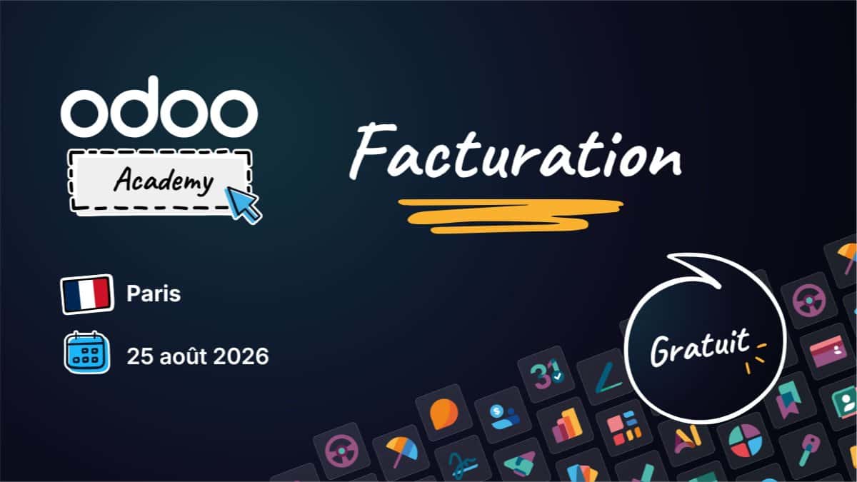 Odoo Academy Facturation - Paris