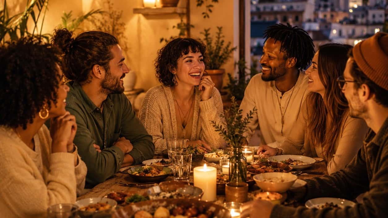 Finding spirituality and connection - dinner - group 2