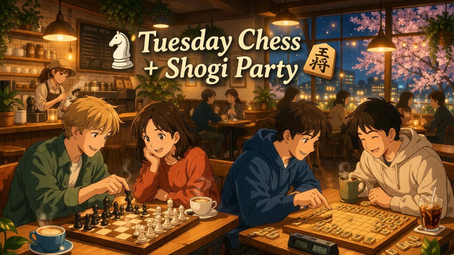 Free Tuesday Chess & Shogi Party