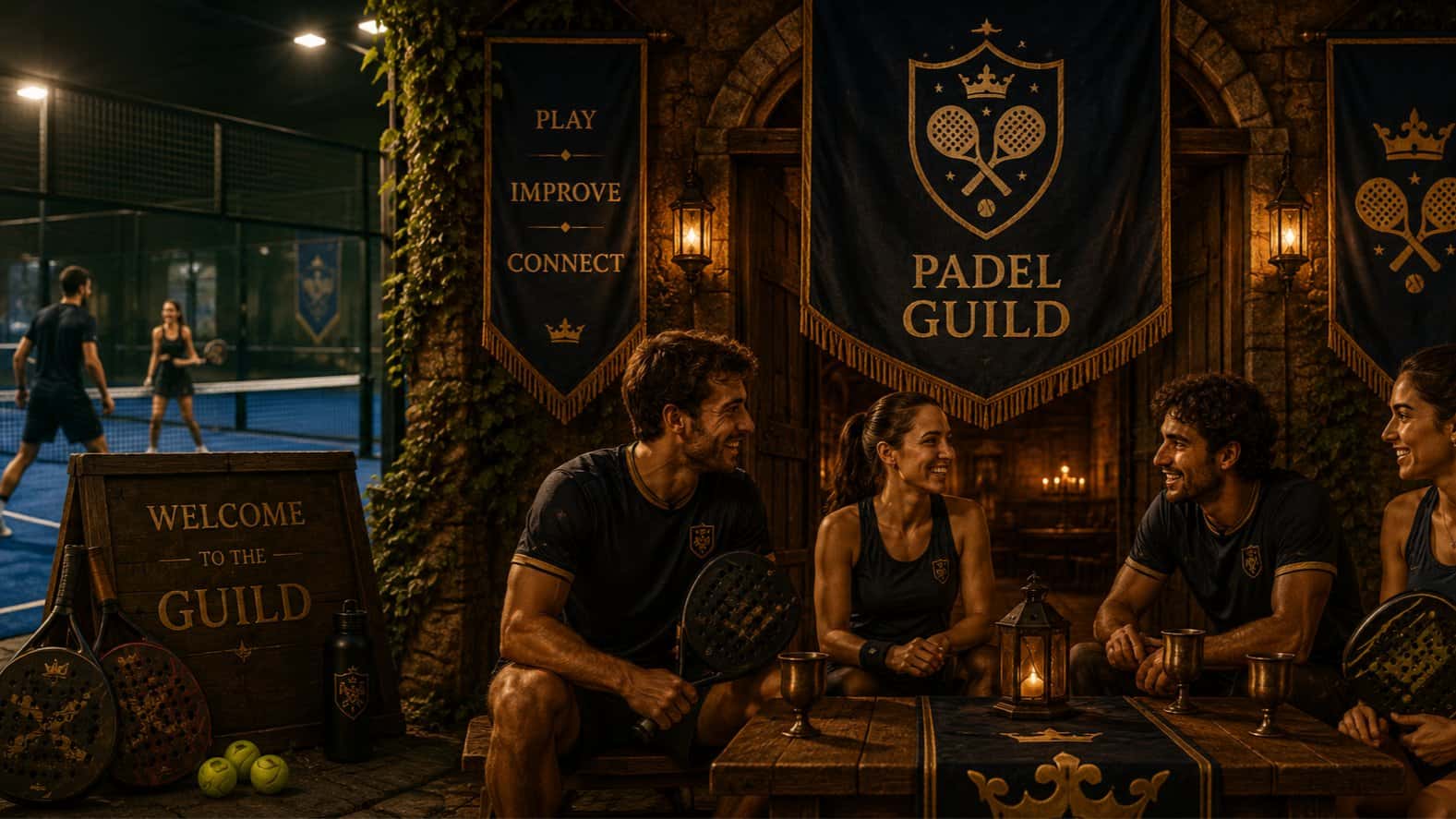Want to start playing padel? Join our Padel group for beginners!!