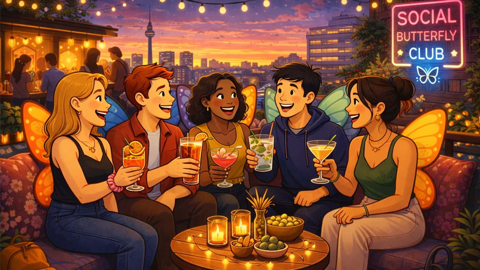 New in Berlin Meetup at Bar bOx – Social Butterfly Club 🦋