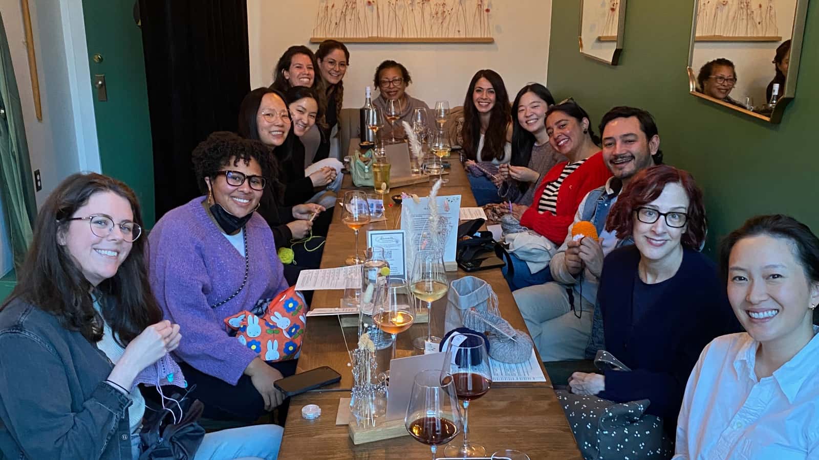 Bi-weekly Knit & Sip @Gather Wine Lounge