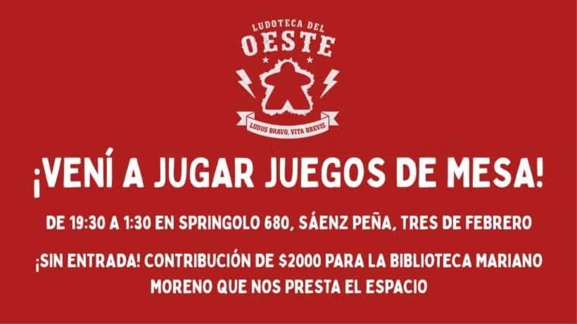 Game Nights at Ludoteca del Oeste