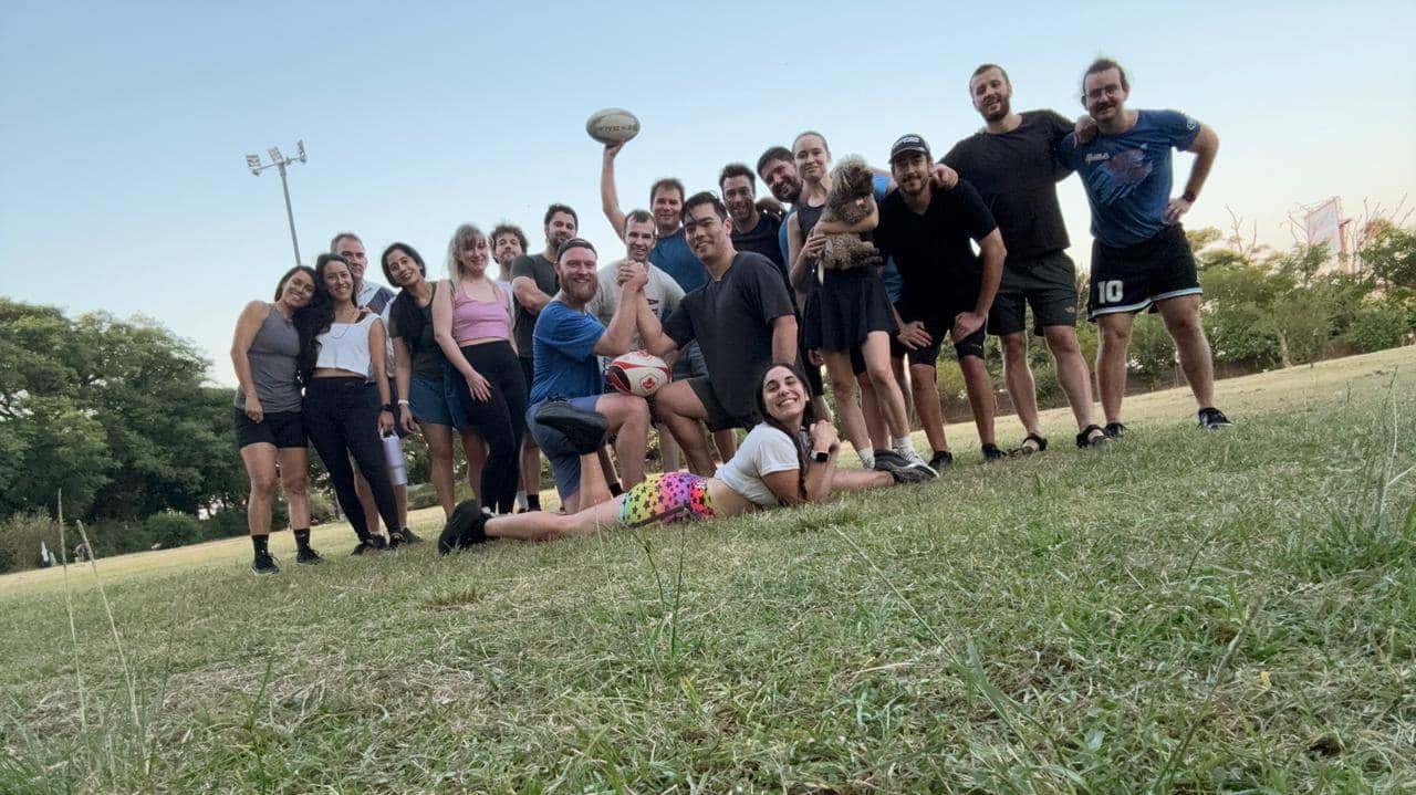 🏉🌎🍻 Mixed Tag Rugby Game