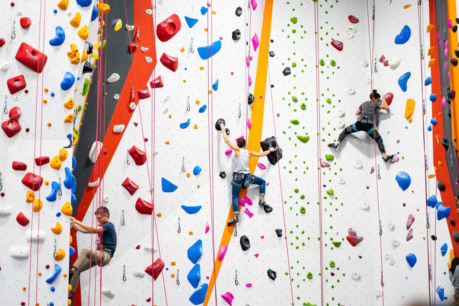 Tuesday night climb at Movement Gowanus (+ drinks @ Threes Brewing)