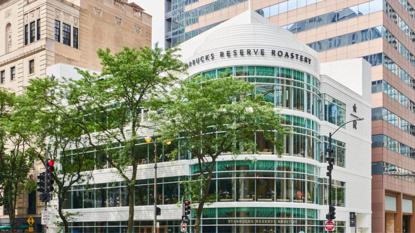 Morning Coffee at Starbucks Reserve Roastery