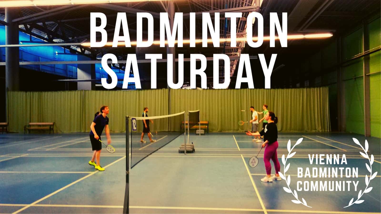 Badminton Saturday at Racketworld U3 Kendlerstraße 11.00am-1.00pm