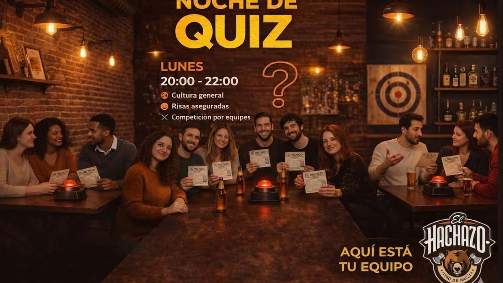 🧠🎉 NOCHE DE QUIZ – Cultura General y Risas Aseguradas
