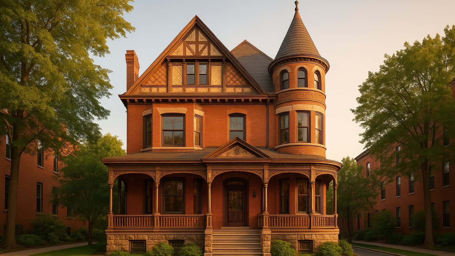 Philadelphia Architecture Hike 8 of 13: Best of Queen Anne Style