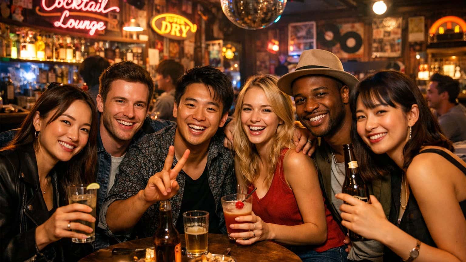 🌸 Tokyo Spontaneous New Friends Night in a Retro Bar in Roppongi