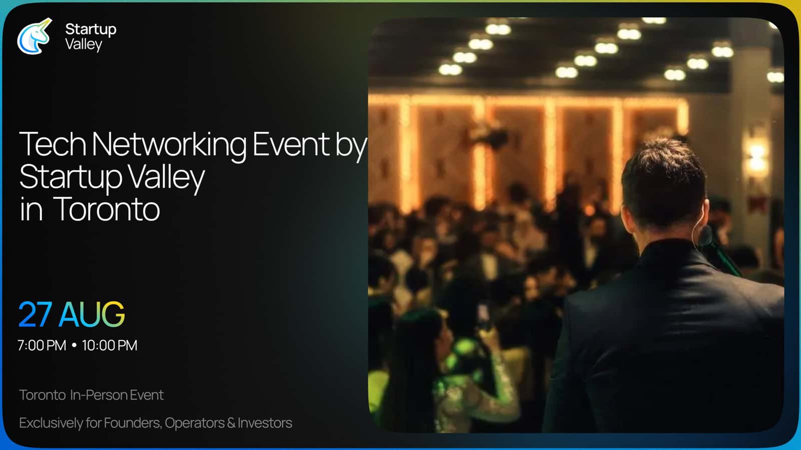 Tech Networking Event by Startup Valley in  Toronto