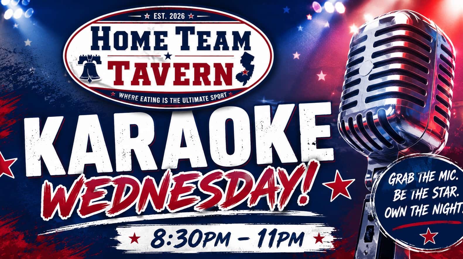Karaoke/Open-Mic Wednesdays at HTT!