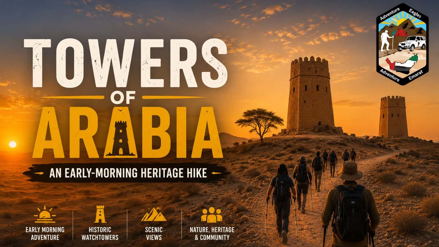 TOWERS OF ARABIA - Sunrise Heritage Hike