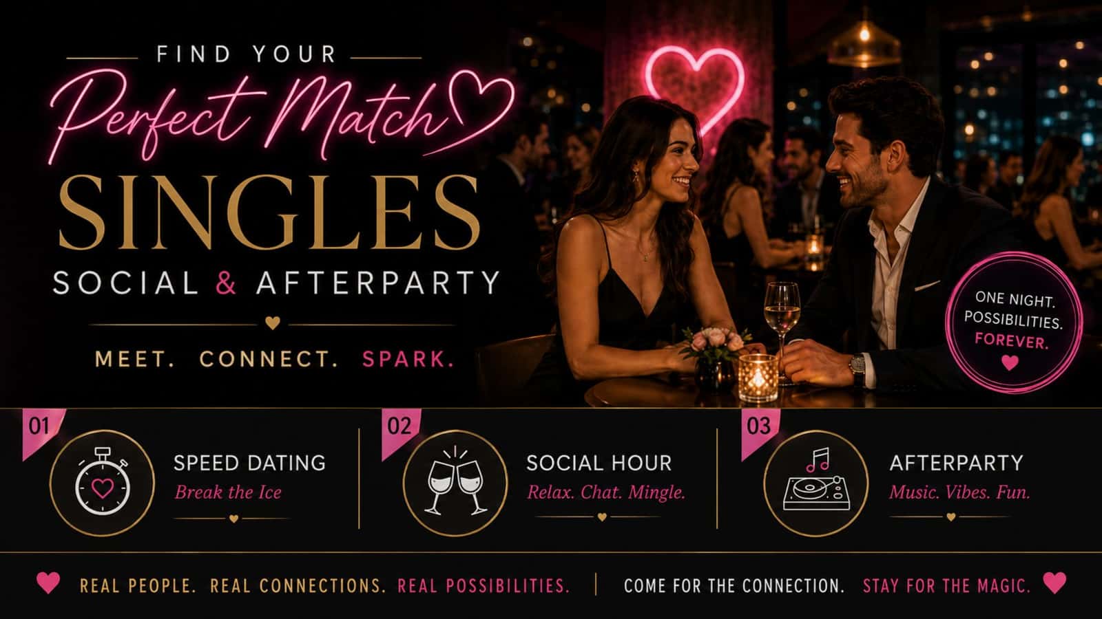 Find Your Perfect Match: Singles Social & Afterparty
