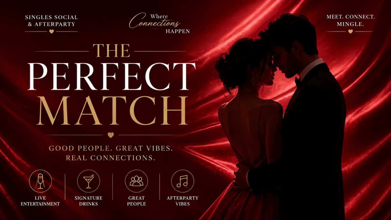 Find Your Perfect Match: Singles Social & Afterparty