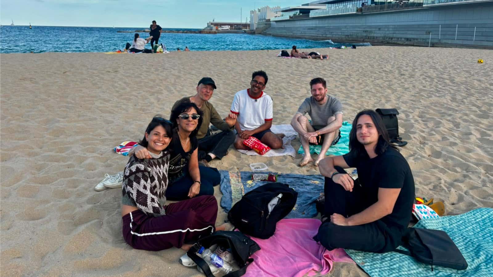 Beach Conversations Barcelona