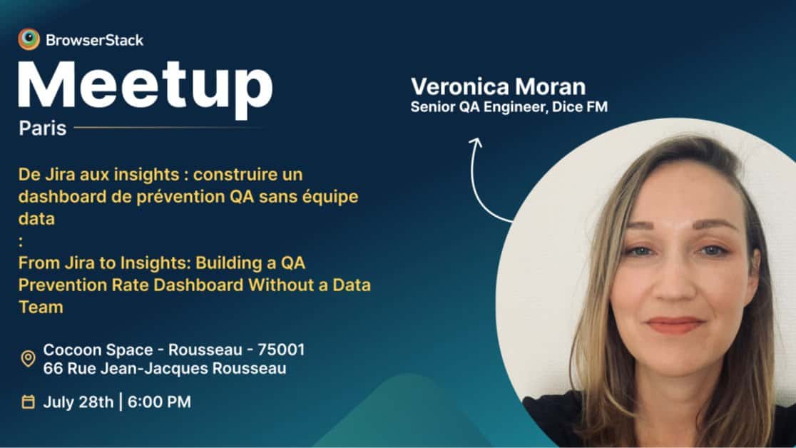 Meetup QA BrowserStack - Paris (28 juillet)