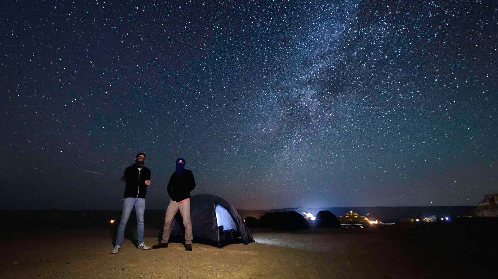 2026 Perseids Meteor Shower Night in Al Qudra Desert