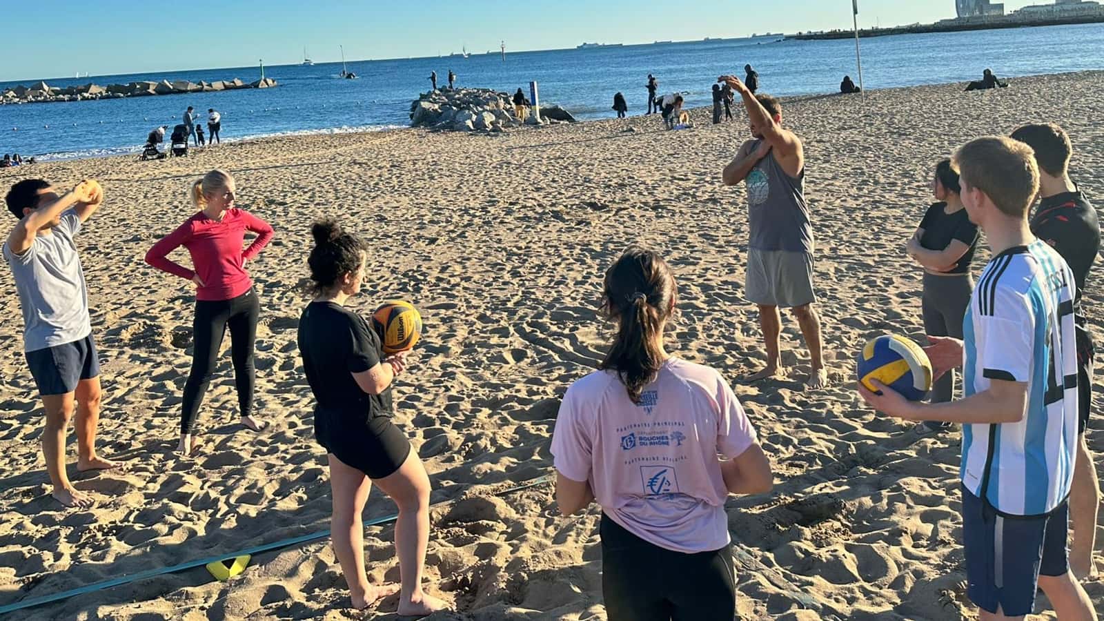 Beachvolleyball Beginner Training 💪🏼Entrenamiento Voleibol para principiantes