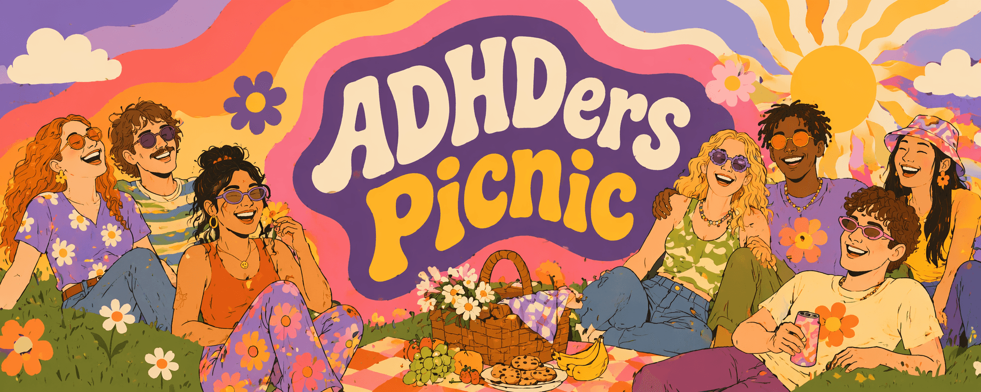 Sunshine & Silliness | The ADHDers Picnic | Holborn | Everyone Welcome