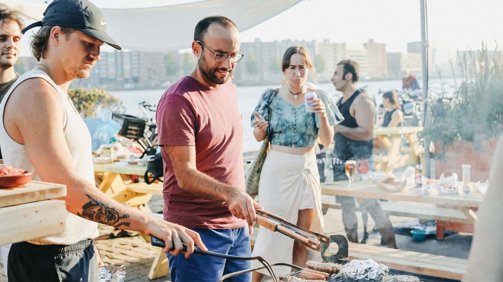 Waterside drinks & BBQ