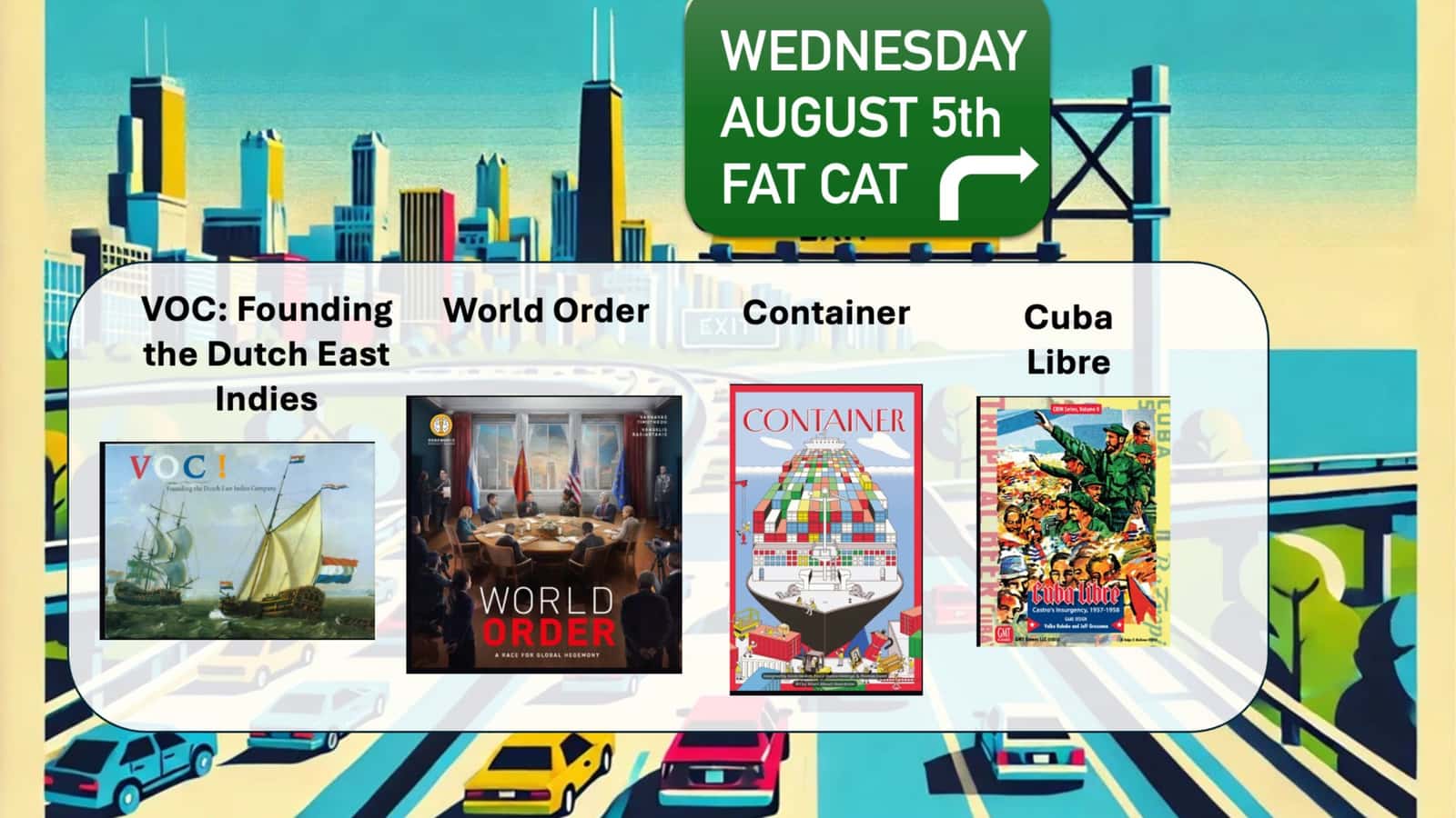 HWG 8/5: World Order, Container, Cuba Libre, & More!