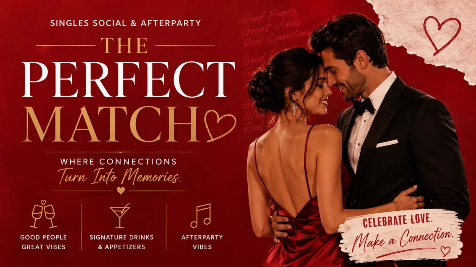 Find Your Perfect Match: Singles Social & Afterparty