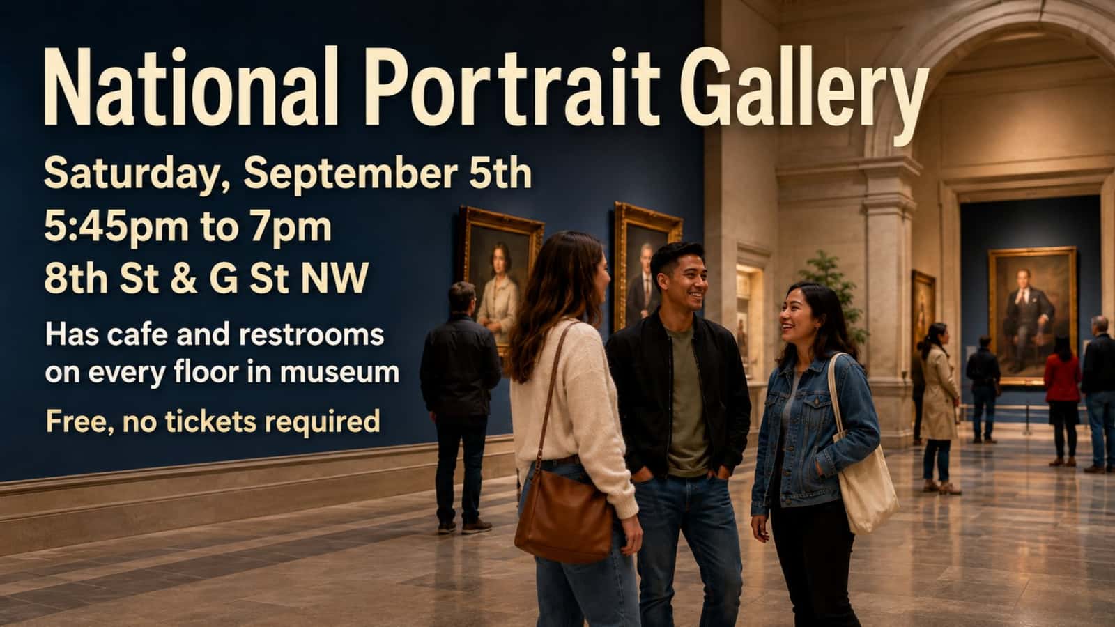 National Portrait Gallery! 🤳👩‍🎨