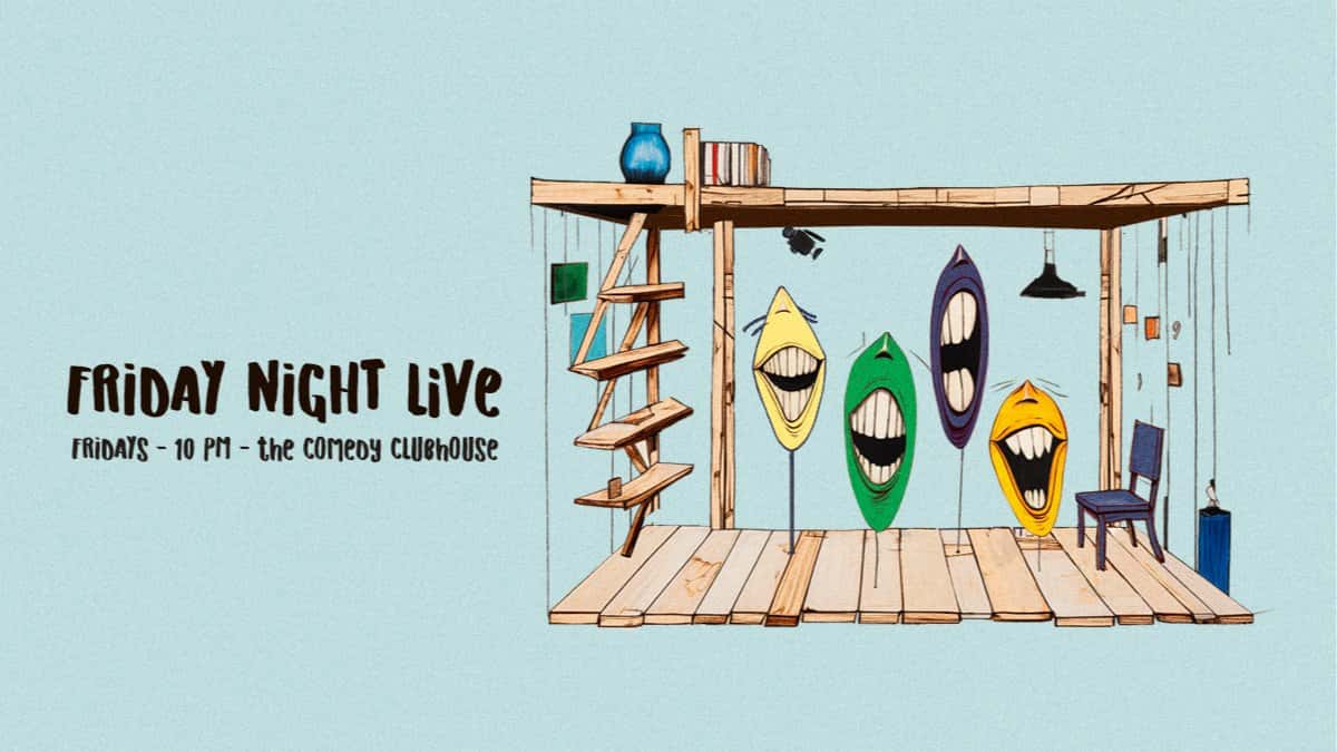 Friday Night Live • Stand-Up Comedy Showcase in English • Friday