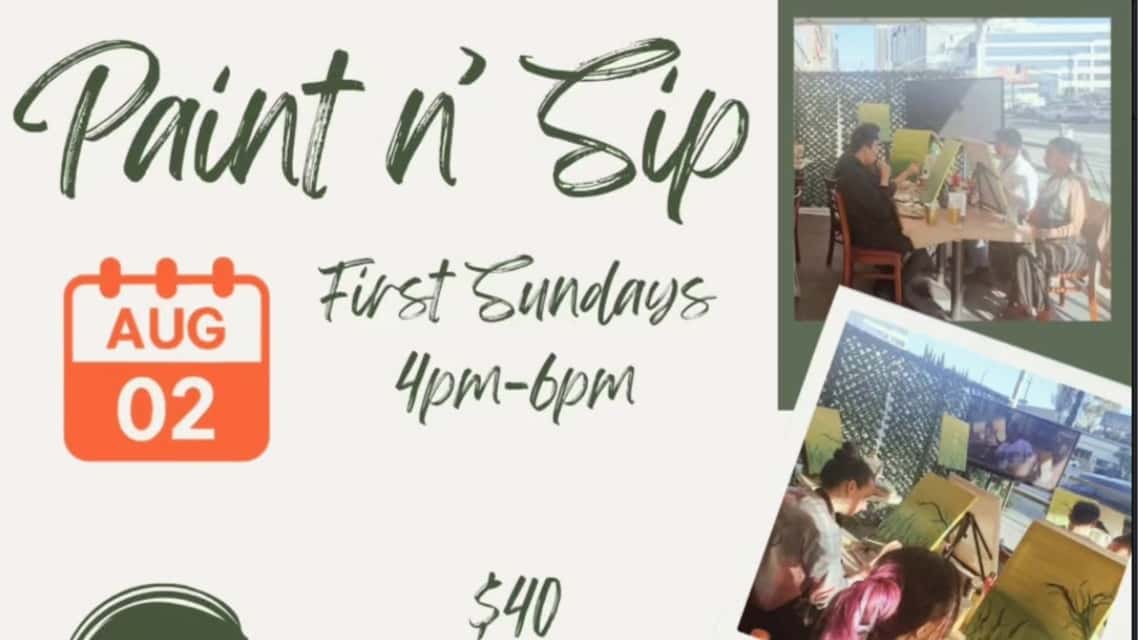 Paint n' Sip at Rivalry LA