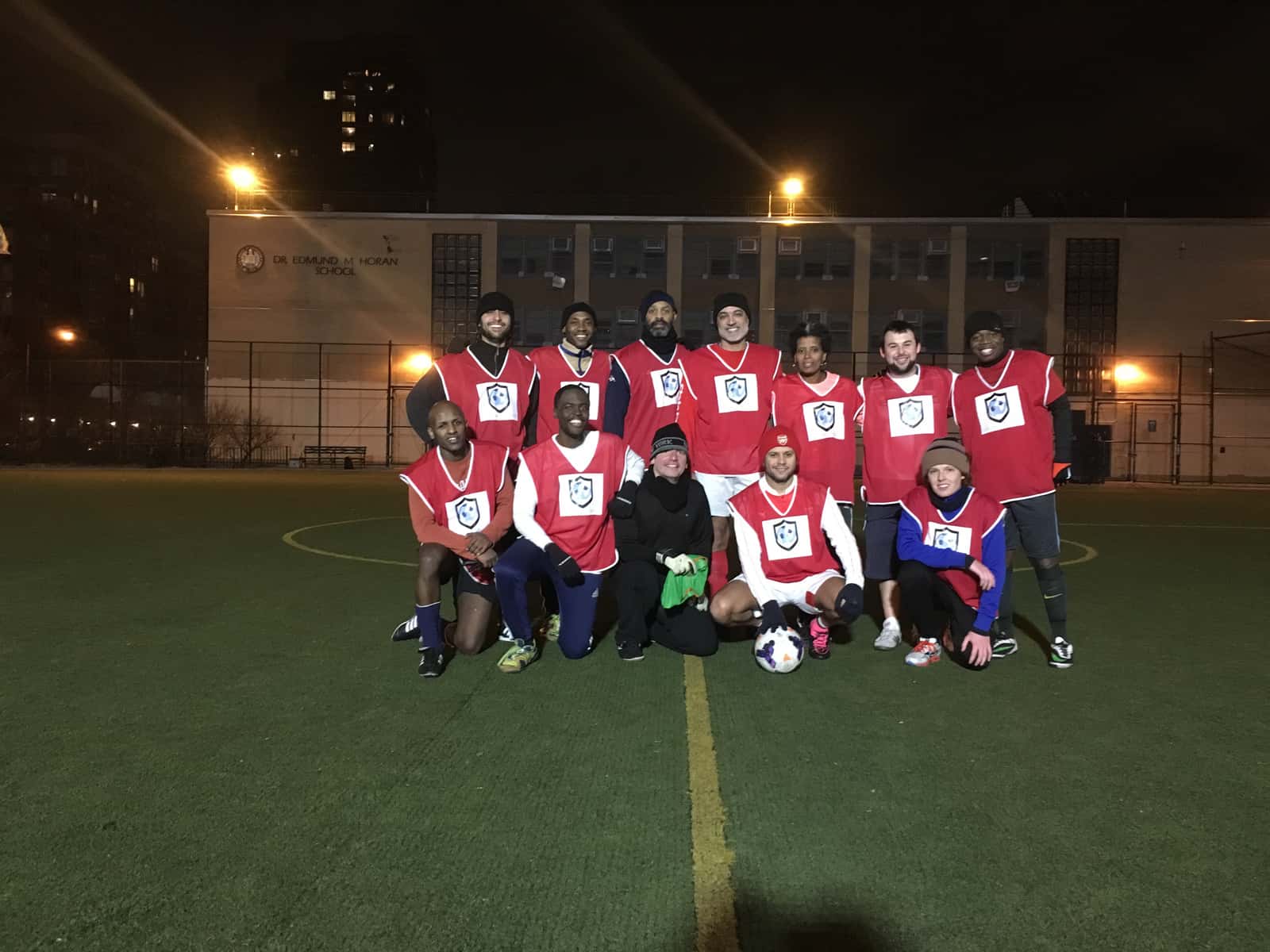 Friday soccer under the sky!
