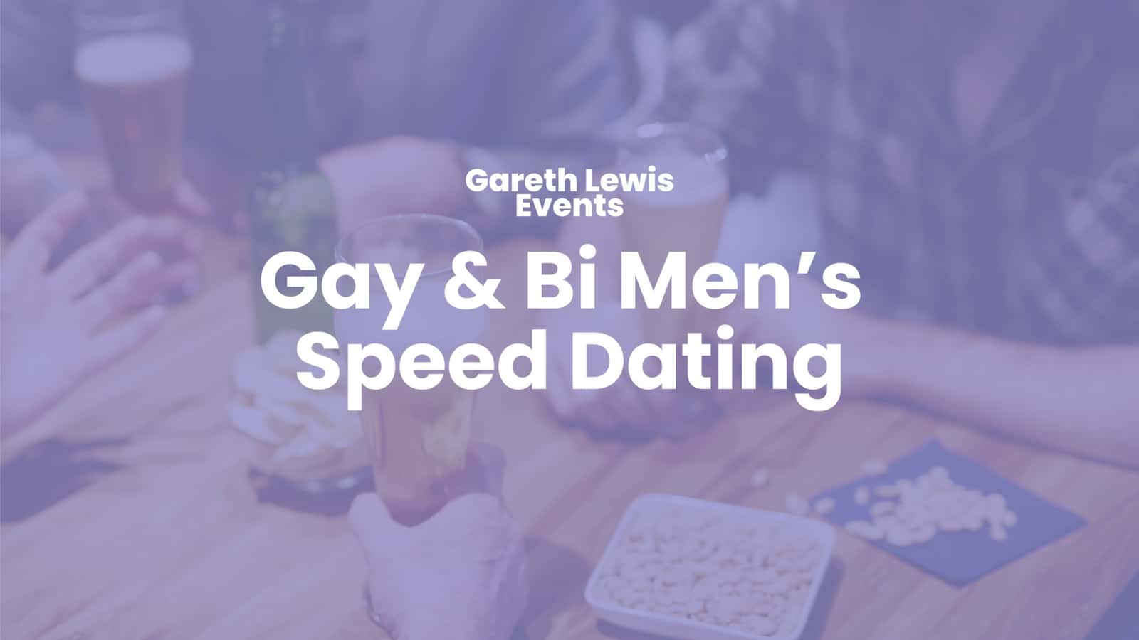 Gay & Bi Men's Speed Dating