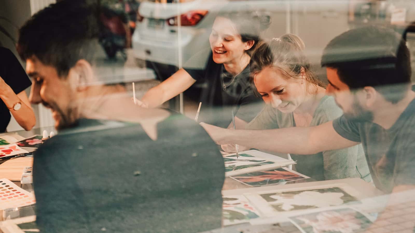 Watercolour workshop with a professional painter for beginners