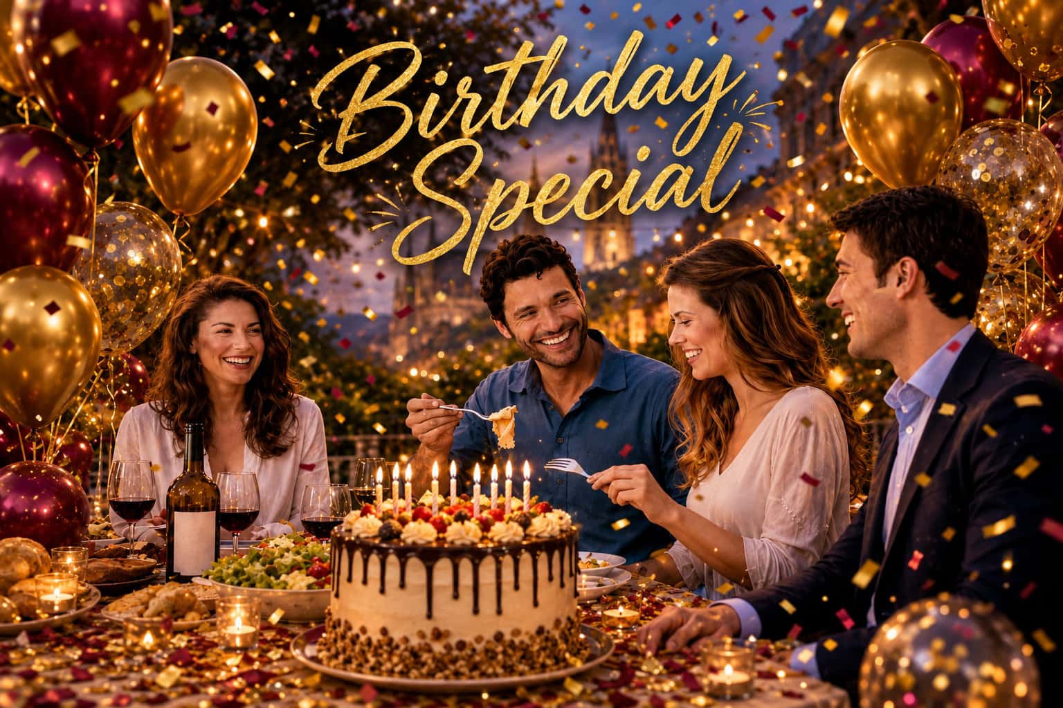 Connect & Dine Birthday Special by Network Palace 🎂🥂