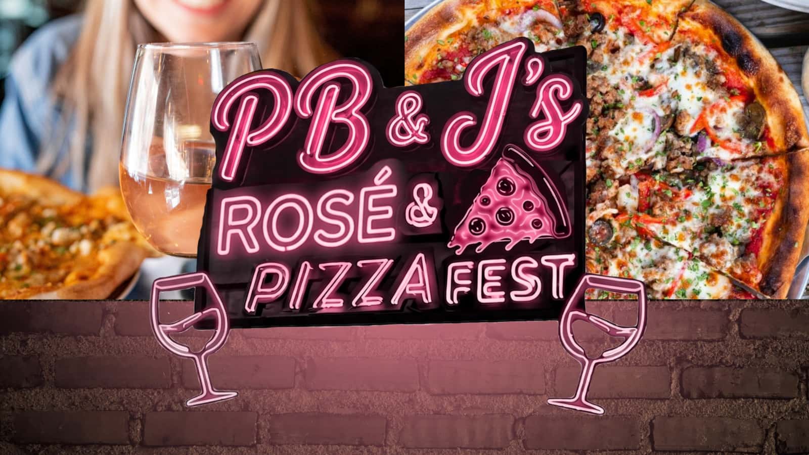 PB & J's Rosé & Pizza Fest | Rosé Tastings & Pizza Included