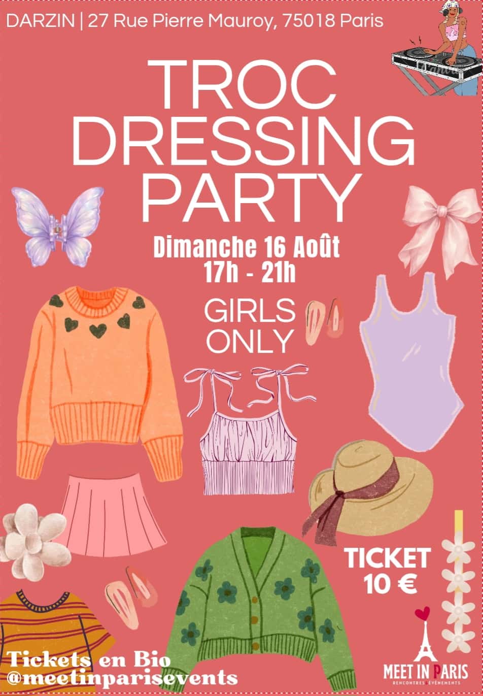 👗VIDE DRESS🥞BRUNCH🍵& DJ🎧💃
