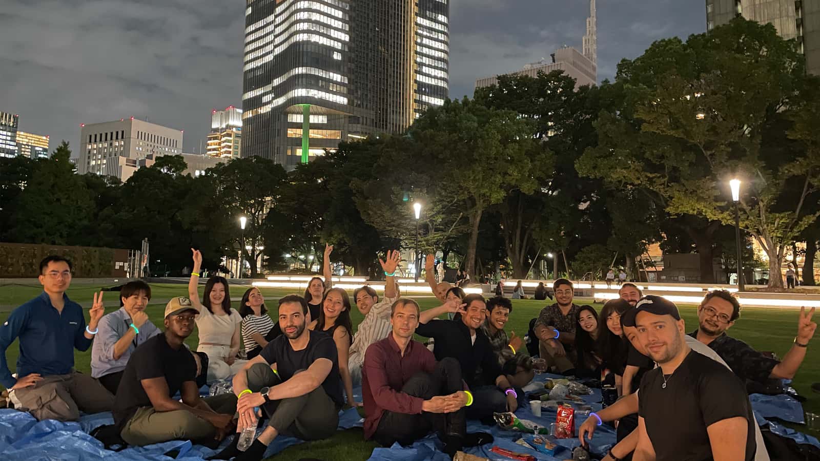Tokyo Expat Evening Picnic at Hibiya Park — Summer Social in Central Tokyo 🌿