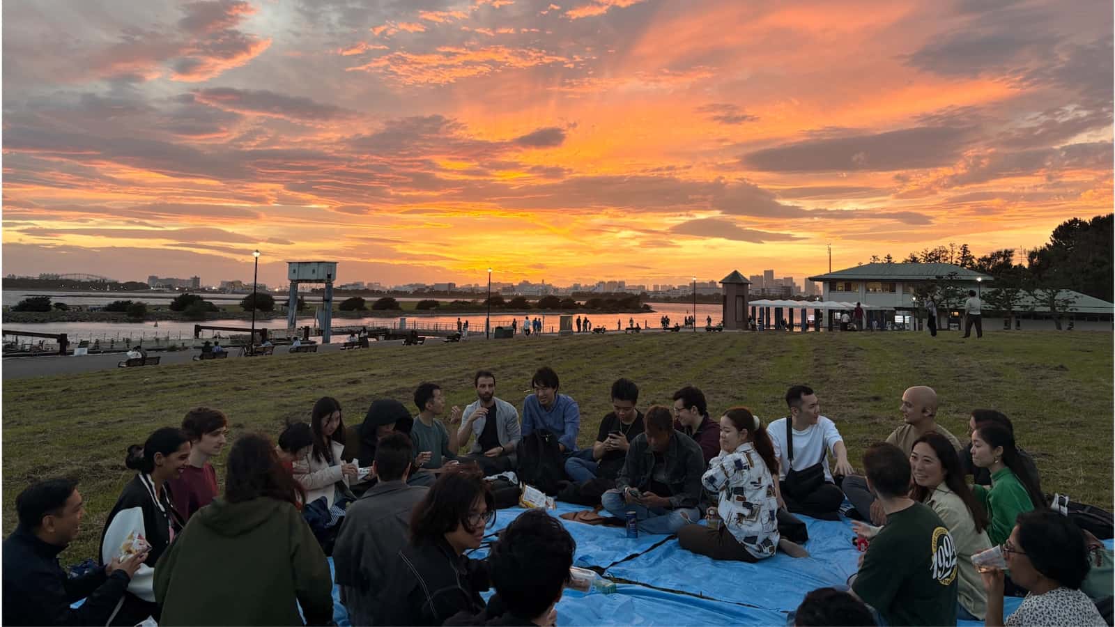 Tokyo Expat Sunset Picnic at Odaiba — Summer Bay Social 🌅