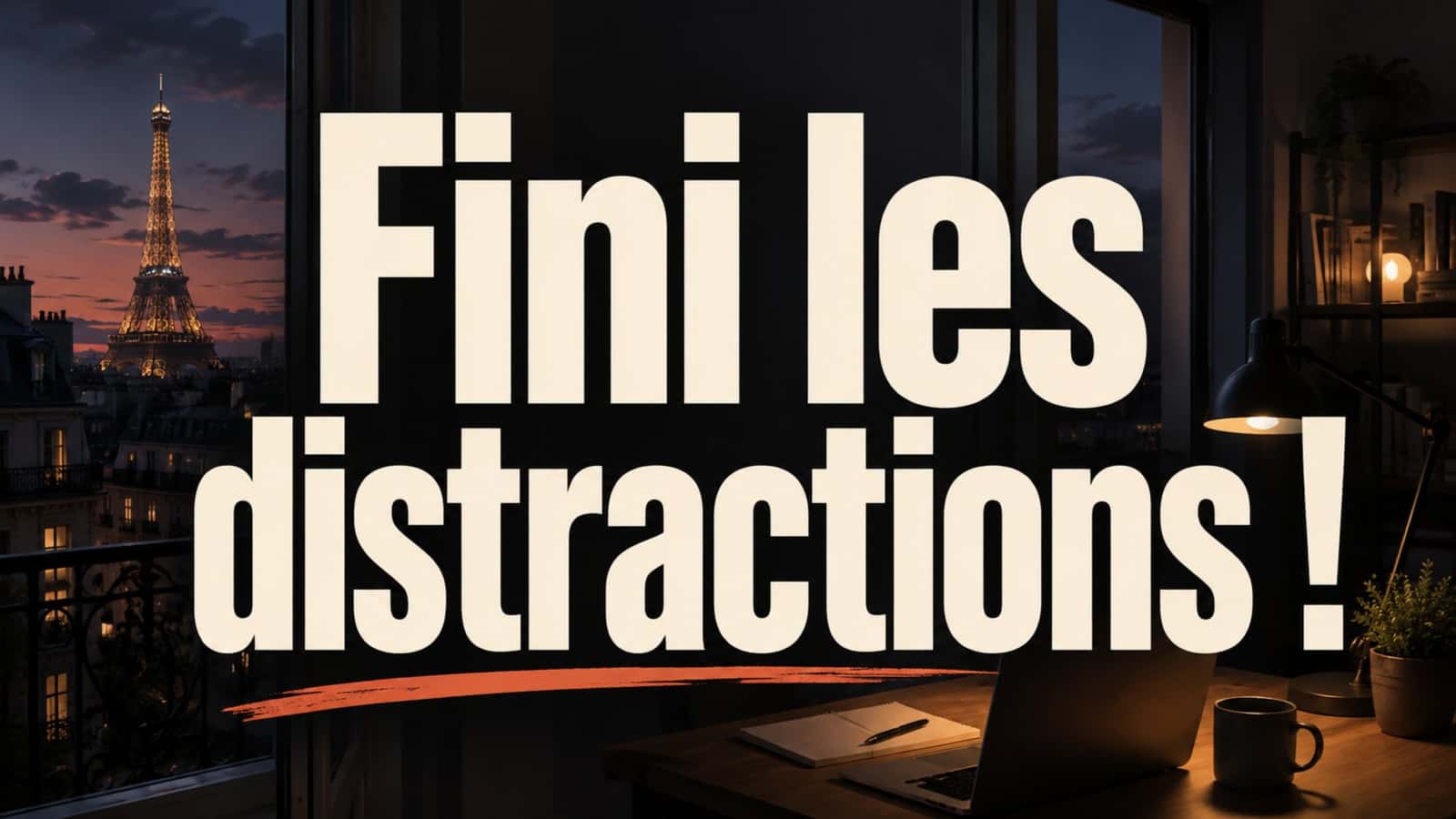 Fini les distractions! | Focus & Finish Paris