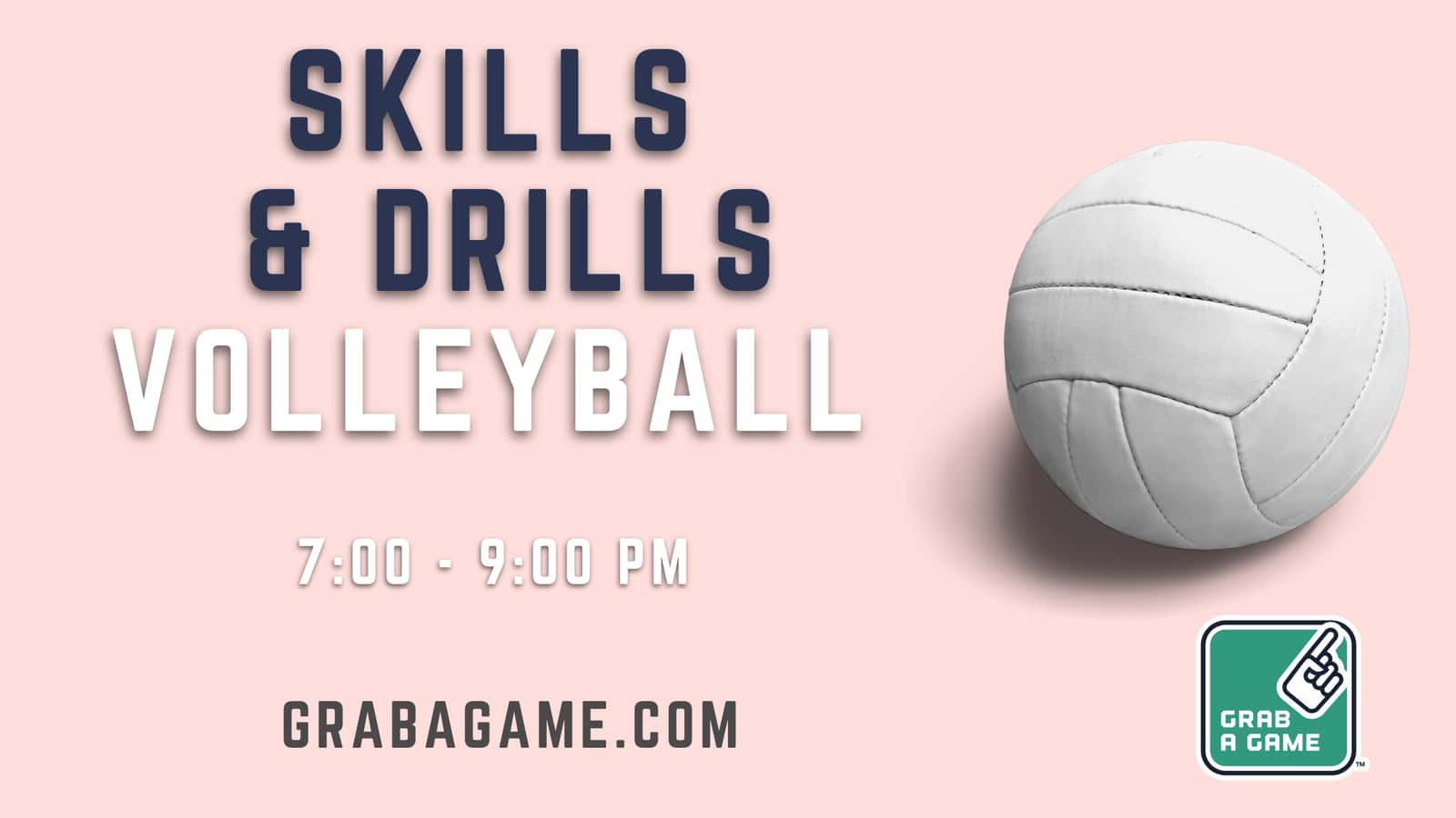 Wednesday - Volleyball Skills & Drills - Drucker Center
