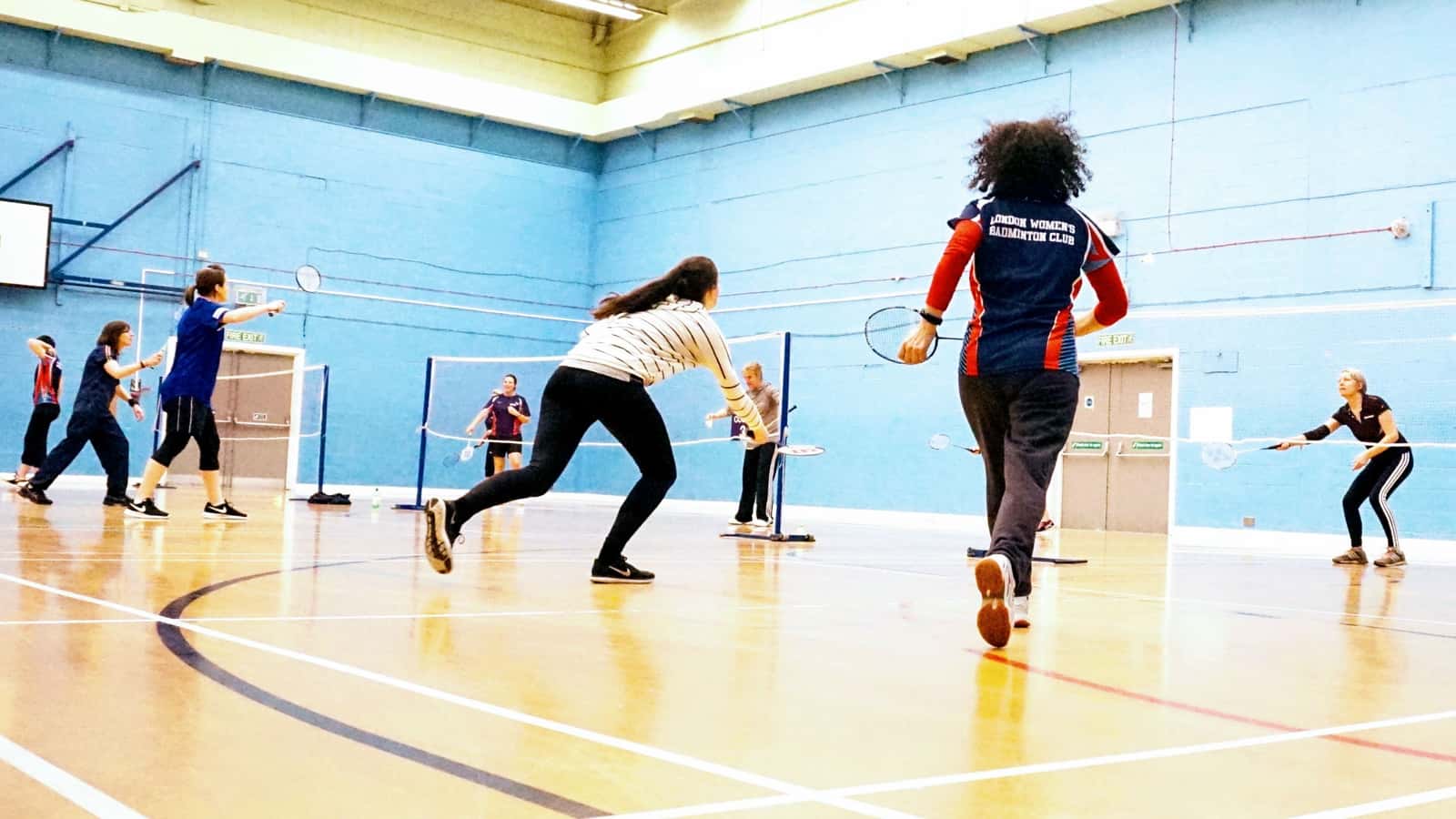 Monday Women's Badminton club session