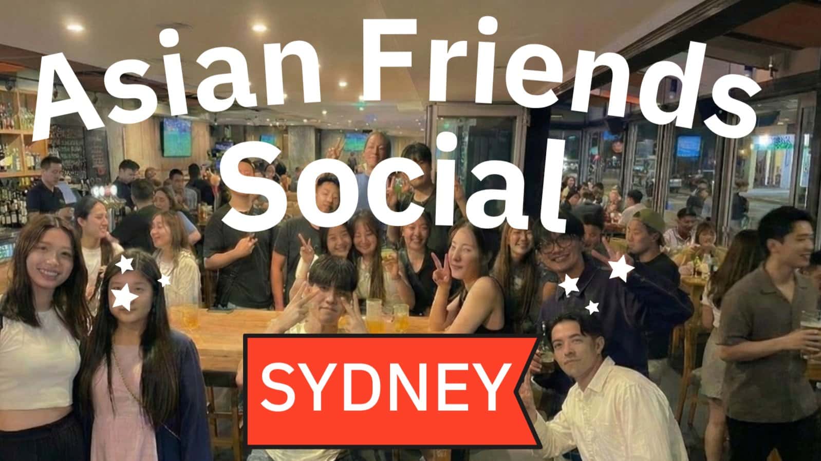 🍜Asian Background Social: Lounge Asia Sydney (Easy English) 6pm