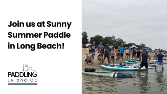 ☀️Sunny Summer Paddle in Long Beach!
