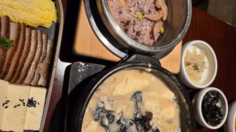 Korean Dinner at Dubu Haus