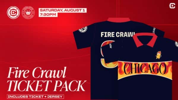 Fire Crawl: A Pregame Bar Crawl w/ Game Ticket & Jersey